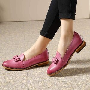 ⭐️Mona Flying Leather Bow Penny Loafer⭐️
